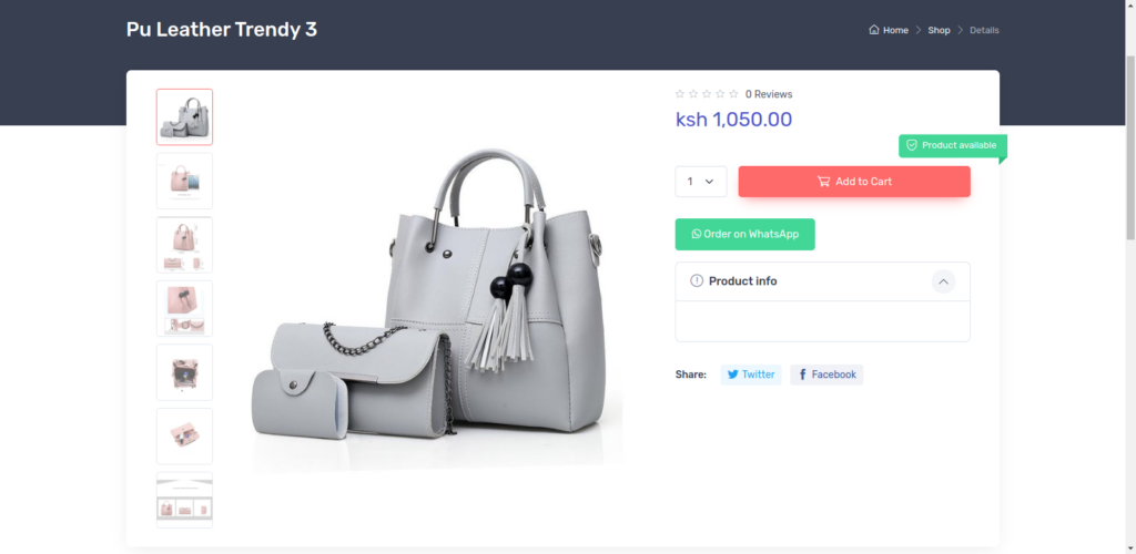 How Selling Handbags & Purses Online in Kenya Africa