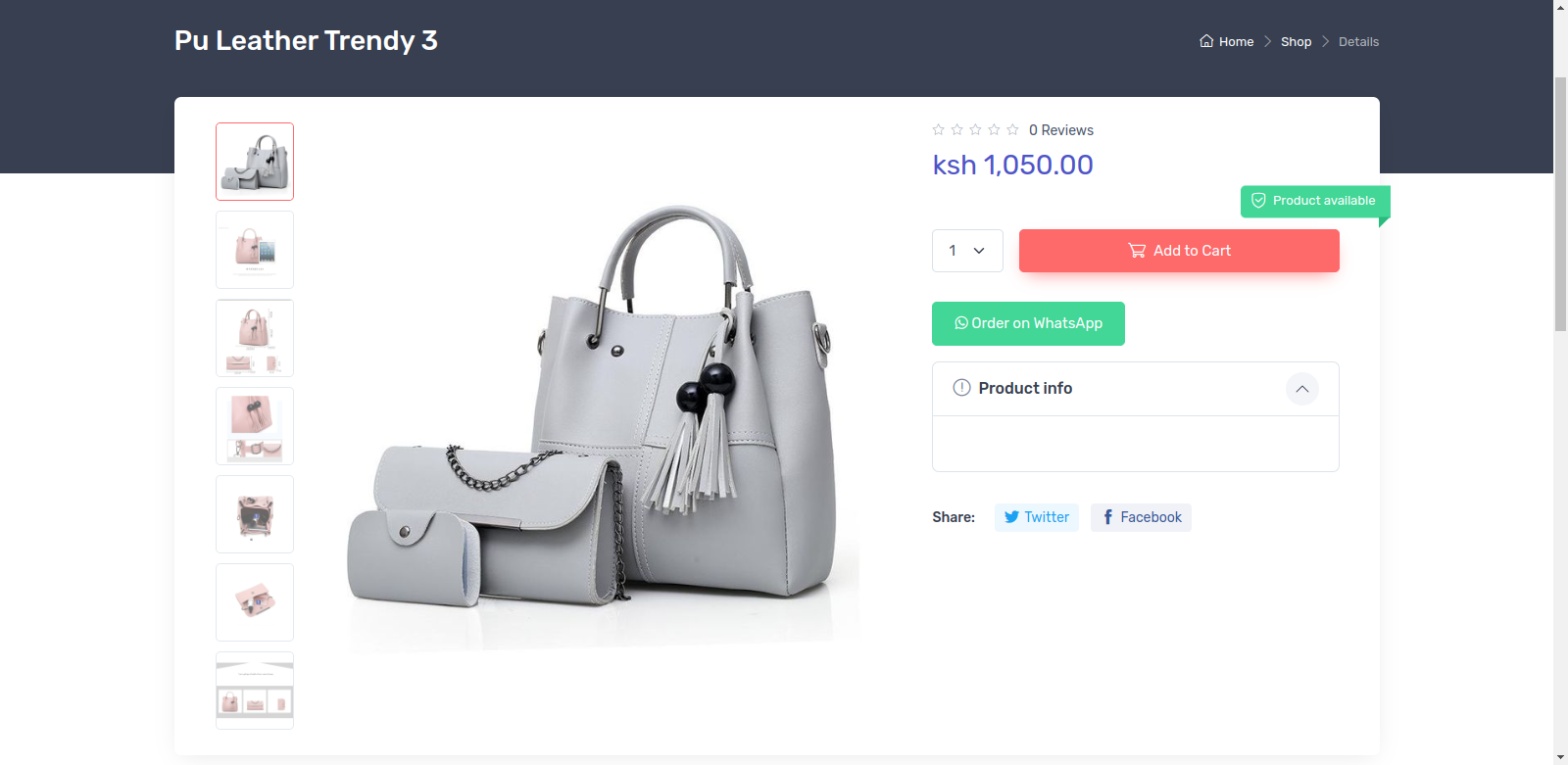 How Selling Handbags & Purses Online in Kenya Africa